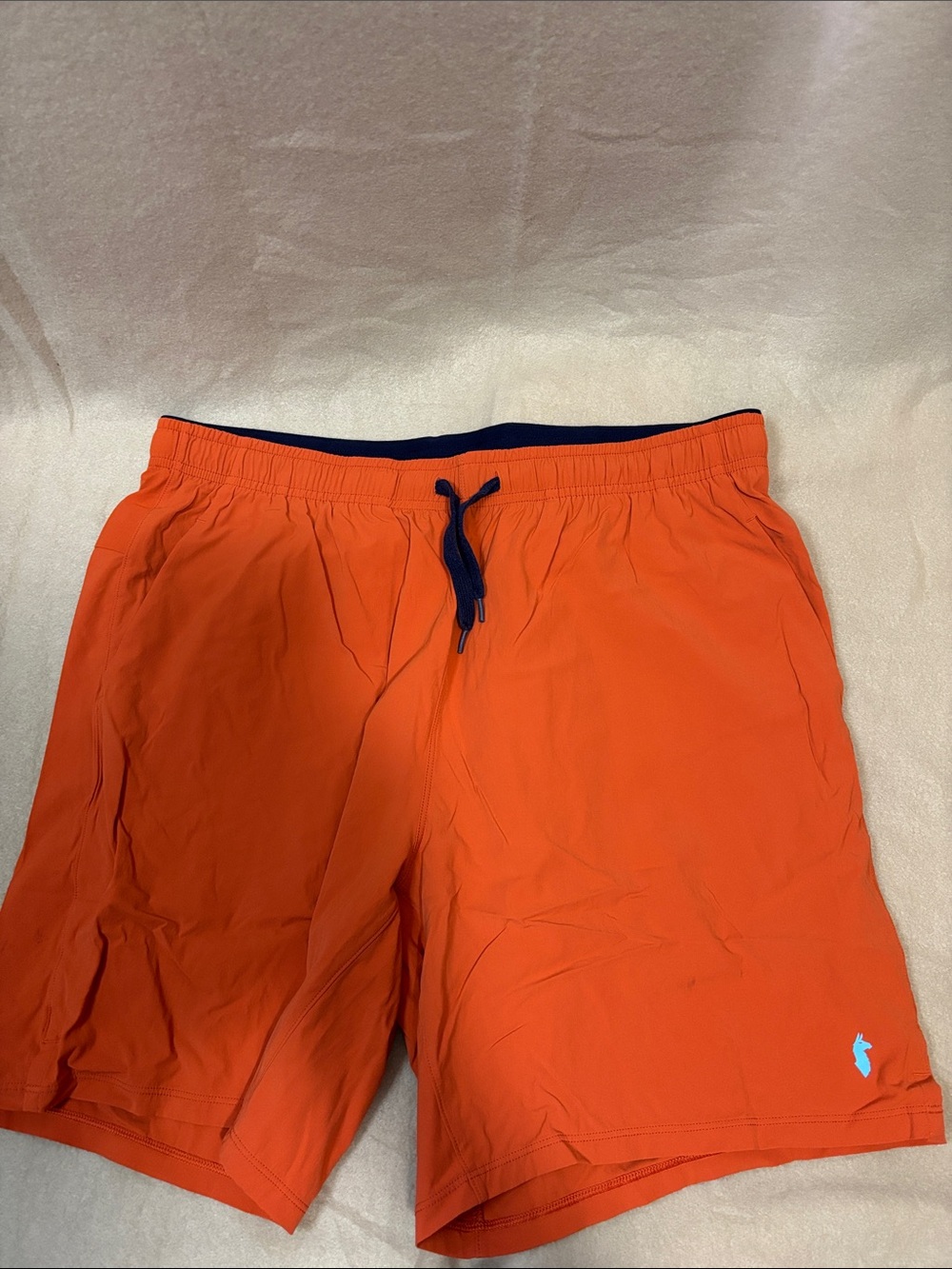 Cotopaxi Men's Orange Swim/Active Shorts with Drawstring Sz M/L VGUC